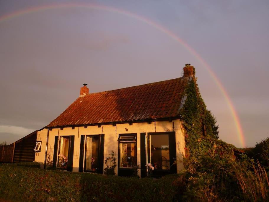 Dijkhuisje Zeeland Waterlandkerkje Экстерьер фото