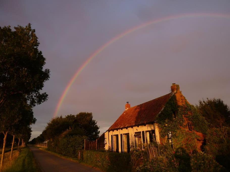 Dijkhuisje Zeeland Waterlandkerkje Экстерьер фото