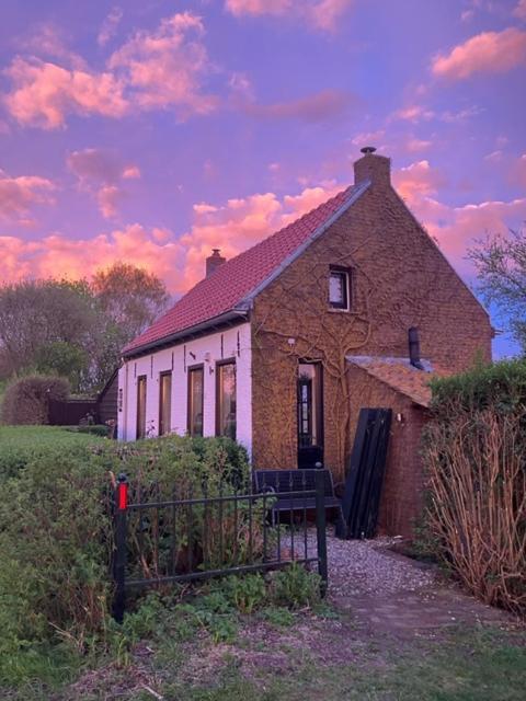 Dijkhuisje Zeeland Waterlandkerkje Экстерьер фото